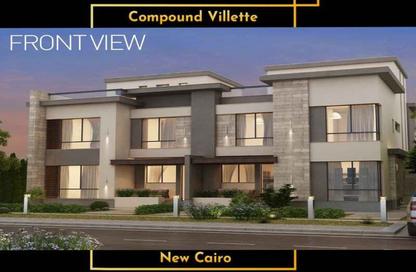 Twin House - 3 Bedrooms - 3 Bathrooms for sale in Villette - 5th Settlement Compounds - The 5th Settlement - New Cairo City - Cairo