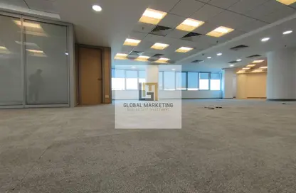 Office Space - Studio - 1 Bathroom for rent in Bank Center Street - South Teseen St. - The 5th Settlement - New Cairo City - Cairo