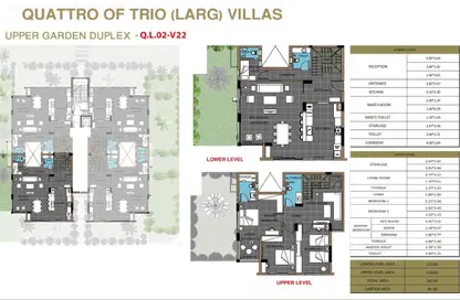 Duplex - 3 Bedrooms - 3 Bathrooms for sale in TRIO - 5th Settlement Compounds - The 5th Settlement - New Cairo City - Cairo