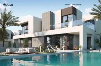 Twin House - 3 Bedrooms - 3 Bathrooms for sale in Solana - New Zayed City - Sheikh Zayed City - Giza