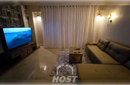 Apartment - 1 Bedroom - 1 Bathroom for rent in Palm Hills Village Gate - South Investors Area - New Cairo City - Cairo