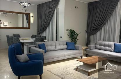 Apartment - 2 Bedrooms - 2 Bathrooms for rent in Palm Hills New Cairo - 5th Settlement Compounds - The 5th Settlement - New Cairo City - Cairo