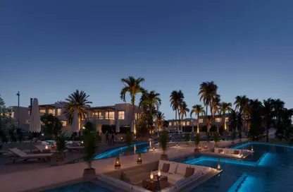 Chalet - 2 Bedrooms - 2 Bathrooms for sale in Hacienda West - Ras Al Hekma - North Coast