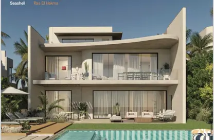 Chalet - 3 Bedrooms - 3 Bathrooms for sale in Seashell - Ras Al Hekma - North Coast