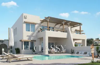 شاليه - 2 غرف نوم - 2 حمامات للبيع في هاسيندا وترز - قسم الضبعة - الساحل الشمالي