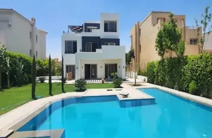 فيلا - 5 غرف نوم - 5 حمامات للبيع في بالم هيلز جولف اكستينشن - طريق الواحات - مدينة 6 أكتوبر - الجيزة