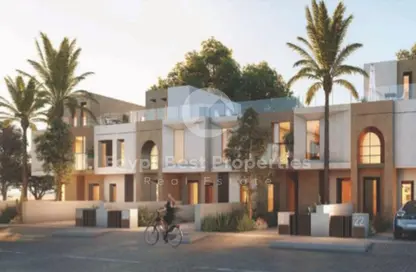 Twin House - 3 Bedrooms - 5 Bathrooms for sale in Solana - New Zayed City - Sheikh Zayed City - Giza