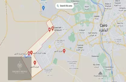 Land - Studio for sale in Green Belt - 6 October City - Giza