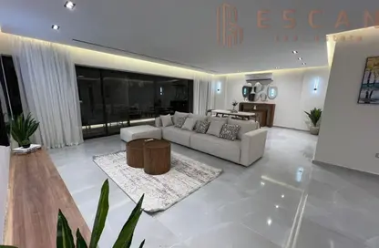 Apartment - 3 Bedrooms - 3 Bathrooms for rent in Lake View Residence - 5th Settlement Compounds - The 5th Settlement - New Cairo City - Cairo