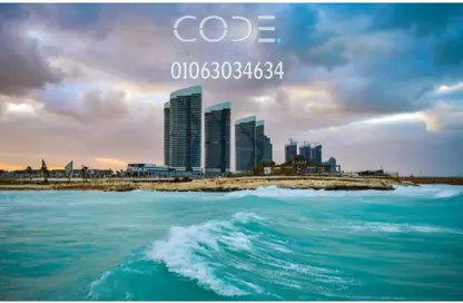 Apartment - 4 Bedrooms - 3 Bathrooms for sale in North Edge Towers - New Alamein City - Al Alamein - North Coast