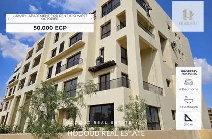 Apartment - 4 Bedrooms - 4 Bathrooms for rent in O West - 6 October Compounds - 6 October City - Giza