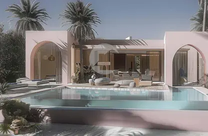 Chalet - 2 Bedrooms - 2 Bathrooms for sale in Hacienda Waters - Qesm Ad Dabaah - North Coast