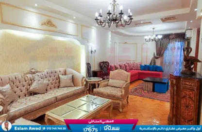 شقة - 3 غرف نوم - 1 حمام للايجار في سموحة - حي شرق - الاسكندرية