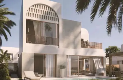 Chalet - 2 Bedrooms - 2 Bathrooms for sale in Ramla Lakeside - Qesm Ad Dabaah - North Coast