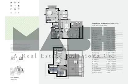 شقة - 3 غرف نوم - 3 حمامات للبيع في نيو جيزة - طريق مصر اسكندرية الصحراوي - مدينة 6 أكتوبر - الجيزة