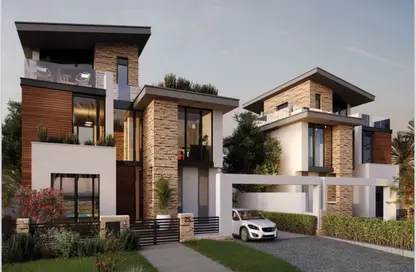 Townhouse - 3 Bedrooms - 3 Bathrooms for sale in Hills of one - New Zayed City - Sheikh Zayed City - Giza Townhouse - 3 Bedrooms - 3 Bathrooms for sale in Hills of one - New Zayed City - Sheikh Zayed City - Giza