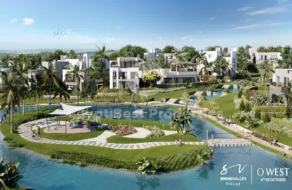Apartment - 2 Bedrooms - 3 Bathrooms for sale in O West - 6 October Compounds - 6 October City - Giza