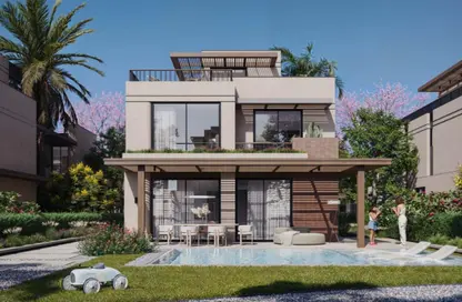 Villa - 4 Bedrooms - 4 Bathrooms for sale in Rivers - New Zayed City - Sheikh Zayed City - Giza Villa - 4 Bedrooms - 4 Bathrooms for sale in Rivers - New Zayed City - Sheikh Zayed City - Giza