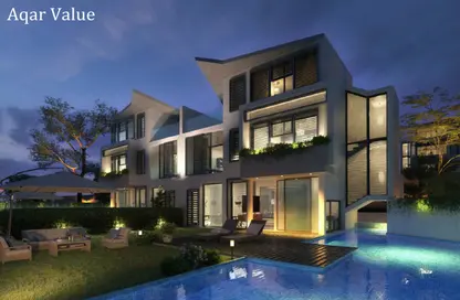 Villa - 5 Bedrooms - 7 Bathrooms for sale in IL Monte Galala - Al Ain Al Sokhna - Suez