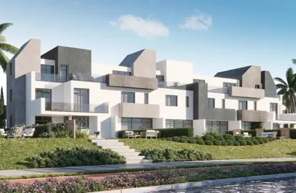 Townhouse - 3 Bedrooms - 3 Bathrooms for sale in Rivers - New Zayed City - Sheikh Zayed City - Giza