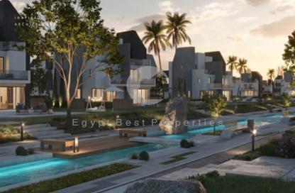 Twin House - 4 Bedrooms - 5 Bathrooms for sale in Rivers - New Zayed City - Sheikh Zayed City - Giza