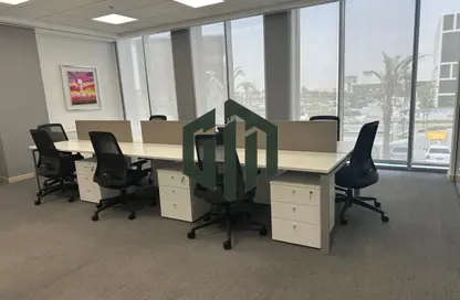 Office Space - Studio - 2 Bathrooms for rent in Cairo Festival City - North Investors Area - New Cairo City - Cairo