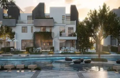 Duplex - 3 Bedrooms - 2 Bathrooms for sale in Rivers - New Zayed City - Sheikh Zayed City - Giza