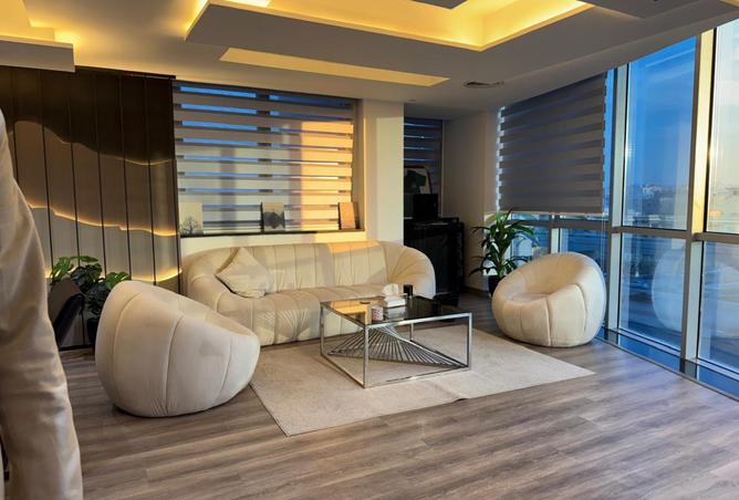 Office Space - Studio - 1 Bathroom for rent in North Teseen St. - The 5th Settlement - New Cairo City - Cairo
