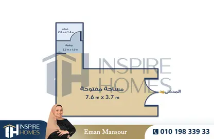 محل تجاري - استوديو - 1 حمام للبيع في شارع طيبه - سبورتنج - حي شرق - الاسكندرية