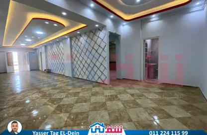 شقة - 3 غرف نوم - 2 حمامات للبيع في شارع عبد الحليم محمود - المندرة - حي ثان المنتزة - الاسكندرية