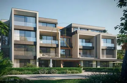 Apartment - 2 Bedrooms - 2 Bathrooms for sale in Palm Hills Golf Extension - Al Wahat Road - 6 October City - Giza