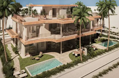 Chalet - 2 Bedrooms - 3 Bathrooms for sale in Ramla Lakeside - Qesm Ad Dabaah - North Coast