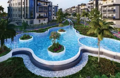 Apartment - 2 Bedrooms - 2 Bathrooms for sale in Palm Capital - Shorouk City - Cairo