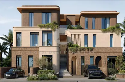 Apartment - 3 Bedrooms - 3 Bathrooms for sale in Crescent Walk - 5th Settlement Compounds - The 5th Settlement - New Cairo City - Cairo