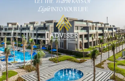 Twin House - 3 Bedrooms - 3 Bathrooms for sale in La Vista 6 - La Vista - Al Ain Al Sokhna - Suez