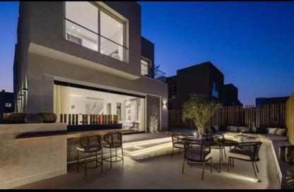 Townhouse - 3 Bedrooms - 4 Bathrooms for sale in Badya Palm Hills - 6 October Compounds - 6 October City - Giza