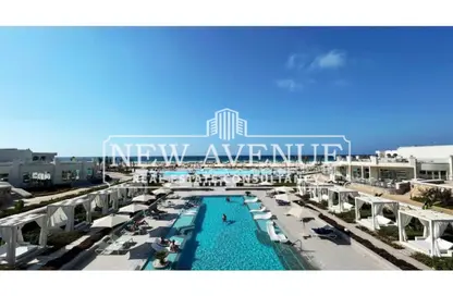 شاليه - 2 غرف نوم - 2 حمامات للبيع في هاسيندا وترز - قسم الضبعة - الساحل الشمالي