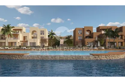 Chalet - 2 Bedrooms - 2 Bathrooms for sale in Makadi Heights - Makadi Orascom Resort - Makadi - Hurghada - Red Sea