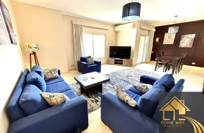 Apartment - 2 Bedrooms - 2 Bathrooms for rent in Palm Hills Village Gate - South Investors Area - New Cairo City - Cairo