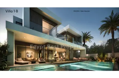 Twin House - 3 Bedrooms - 3 Bathrooms for sale in Solana - New Zayed City - Sheikh Zayed City - Giza