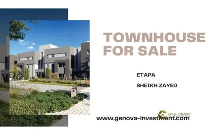 Townhouse - 5 Bedrooms - 3 Bathrooms for sale in Etapa - Sheikh Zayed Compounds - Sheikh Zayed City - Giza