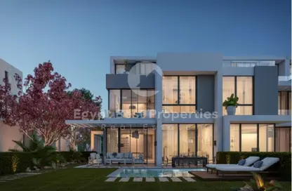 Townhouse - 4 Bedrooms - 4 Bathrooms for sale in Lake West - Sheikh Zayed Compounds - Sheikh Zayed City - Giza