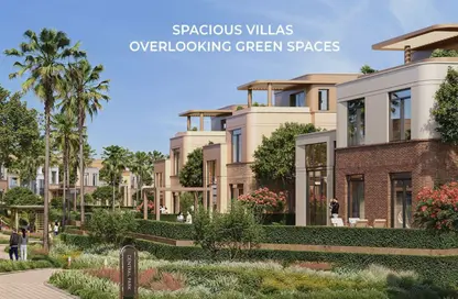 Villa - 7+ Bedrooms - 6 Bathrooms for sale in Crescent Walk - 5th Settlement Compounds - The 5th Settlement - New Cairo City - Cairo