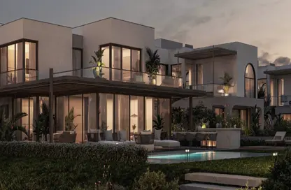 Twin House - 4 Bedrooms - 4 Bathrooms for sale in The Med - Ras Al Hekma - North Coast