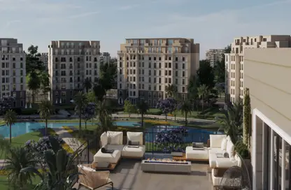 شقة - 2 غرف نوم - 3 حمامات للبيع في هايد بارك سنترال - التجمع السادس - مدينة القاهرة الجديدة - القاهرة