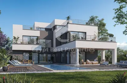 Villa - 6 Bedrooms - 7 Bathrooms for sale in Palm Hills New Cairo - 5th Settlement Compounds - The 5th Settlement - New Cairo City - Cairo