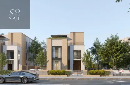 فيلا - 4 غرف نوم - 5 حمامات للبيع في إيفوار - الشيخ زايد - الجيزة