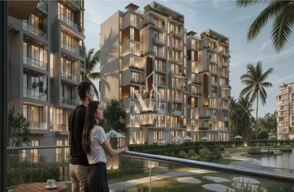 شقة - 3 غرف نوم - 3 حمامات للبيع في لوميا لاجونز - العاصمة الإدارية الجديدة - القاهرة