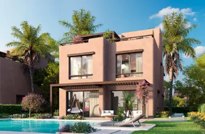 Townhouse - 4 Bedrooms - 5 Bathrooms for sale in Hacienda Waters - Qesm Ad Dabaah - North Coast