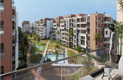 Apartment - 1 Bedroom - 1 Bathroom for sale in Elysium - Sheikh Zayed Compounds - Sheikh Zayed City - Giza